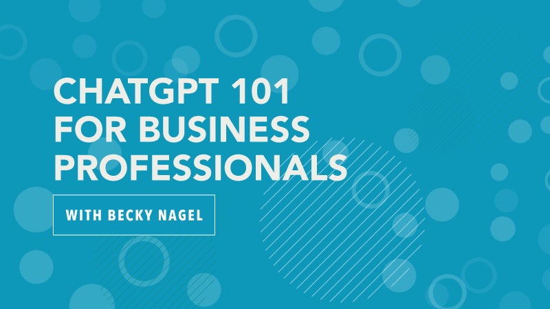 ChatGPT 101 course cover image